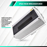 HT series junction box 18WAY IP65 waterproof distribution box outdoor ABS electrical with circuit V1366-AZ2-W-14441