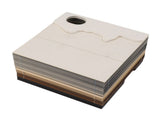 3D Memo Pad Paper Castle Design 3D Art Craft Note Pad Notepad Home Decoration with Light V1294-YM0706-3115230079311