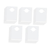 50 Pieces Adult Bibs Disposable Dining Clothing Protectors Waterproof Oilproof Design for Elderly V1369-AZ3-W-18938
