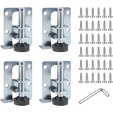 4 Pcs Legs of Leveling White, Legs of Leveling Robustes Legs of Leveling Adjustable Robustes with V1237-MS-626-468
