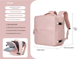 Water-Resistant Laptop Backpack with USB Charging Port and Wet-Dry Separation V888-ELOSUNG10953