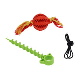 Dog Molar Toys Rubber Pets Teeth Cleaning Tool for Dogs Playing Cleaning SuppliesRed V1294-YM0901-3117210132311