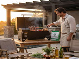 ASMOKE AS350 Portable Smart Wood Pellet Grill 2 x 20LB Assorted Flavors Wood Pellets V642-XFAS-AS350-BLK-WOPEL20LBX2