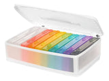 4x6 Inch Photo Storage Boxes Photo Case with Handle, 10 Inner Plastic Photo Keeper, Scrapbook V1192-AZ-W-17724