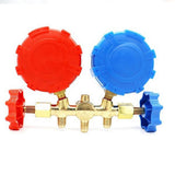 3 Way AC Diagnostic Manifold Gauge Set Metal, Photo Color, 1.9 V1366-AZ2-W-16245
