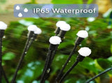 Solar Garden Lights Outdoor,2 Pack Firefly Swaying Lights,Waterproof Garden Decor for Yard Patio V1366-AZ2-W-24291