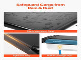 Retractable Tonneau Cover, 5.0 ft Retractable Tonneau Cover with Built-in Drainage Pipe for V952-SSHBXGZDKTOYM84W8V0