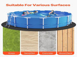 27ft Round Pool Liner Pad, Pool Liner Pad for Above Ground Swimming Pools, Extra-Thick Pool Mat, V952-DSYYCDDROUND7IZE8001V0