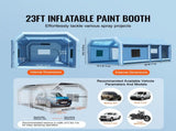 Inflatable Paint Booth 23x13.1x9ft Inflatable Spray Booth 750W480W Blower V952-CQSPQFLSKCGLKCDG9V3