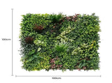 Luxury Triptych Vertical Garden / Living Wall Set 3 of Pieces 1m x 1m UV Resistant V637-DP27891019