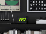 Newgate Space Hotel Orbatron Alarm Clock Black Case - Black Lens - Green Led V398-NGSH-ORB-G1-K