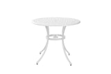 Marco Aluminium 90cm table V231-CAT-090 WHITE