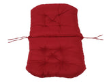 Rocking Chair Cushion Sun Proof Rain Proof Thick Tufted Rocking Chair Seat Pad with Ties for Indoor V1294-YM0901-3116250004011