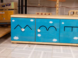3 in 1 sensory play storage and bench V179-812