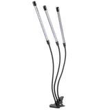 30W USB 3Tube Flexible LED Plant Grow Light Full Spectrum Grow Lamp with Clip for Indoor Plants V1294-YM0901-3119200076711