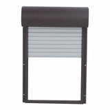 Automatic Chicken Coop Door Metal with Timer Battery Powered for Farm Poultry Habitat Supplies Brown V1294-YM0703-3111230061011