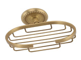 Soap Dish Wall Mounted Twisted Pattern Soap Holder Copper Stainless Steel Antique Soap Rack for V1294-YM0626-3112220088211