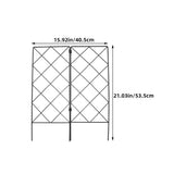 2Pcs Black Climbing Plant Trellis for Garden Vine Vertical Growth Rack V1369-AZ3-W-20784