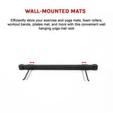 Wall Yoga Mat Gym Storage Rack Gymnastics V63-842101