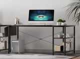 Levede L Shaped Computer Desk Home Corner Desk DH1052-120-BR