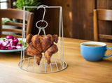 Stainless Steel Plated Chicken Roaster Stand for Oven and BBQ, and Stable Cooking Rack V1366-AZ2-W-20462