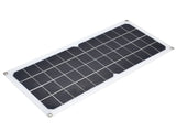 10W Photovoltaic Solar Panel Charging Board with Dual USB Ports for RVs Boat Planes Satellites V1294-YM0710-3114210109811