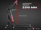 2 Ton Hydraulic Engine Crane Folding Hoist Stand Mobile Lifter Workshop Lift V379-2TFLDCRANE
