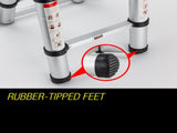 Bullet 5m Telescopic Aluminium Multipurpose Ladder Extension Alloy Step V219-LDRTELBULA50A