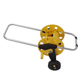 Garden Water Hose Reel Cart with Wheels G1/2 ABS PP Aluminum Anti Slip Lawn Water Planting Hose Cart V1294-YM0901-3111230219811