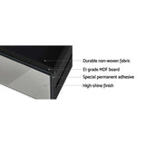 Artiss Bedside Table 3 Drawers Mirrored Glass - QUENN Grey MF-BT-6464-GY