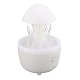 Rotating Raindrop Humidifier 300ml Essential Oil Diffuser with Remote Control 7 Color Light 4H 6H 8H V1294-YM0901-3113240348111