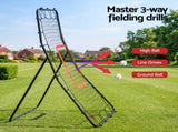 Everfit Baseball Rebounder Net Pitching Practice Target Screen 143cm SN-B-36D-BK