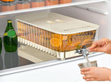 Food Storage under 20,Lemon Water Cooler Bucket With Ice Fruit Box Plastic Drink Maker With V1369-AZ3-W-17708