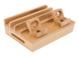 Bamboo 5-Port Charging Station Rack for Phones/Tablets/Watches V1263-JX-5011