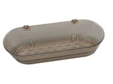 Bathroom Cup Storage Holder Multifunctional Water Resistant Plastic Efficient Drainage V1294-YM0901-3112240066813