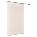 VEVOR Panel Track Blinds Extendable Track 116 to 218 cm W Trimmable Light Brown V952-MBGDBYCW4588MEN8PV0