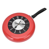 Frying Pan Wall Clock Aluminum Kitchen Pot Decorative Hanging Clocks for Dining Room Bars V1294-YM0523-3115220013511