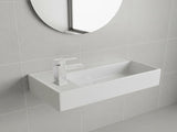Small Compact Bathroom Cloakroom Hand Wash Basin Sink Ceramic Wall Hung V63-952321