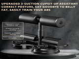 Adjustable Abdominal Trainer with 3 Suction Cups, Portable Sit Up Exercise Device with Resistance V1237-ZY-917-002