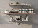 Vintage Rustic Wooden Floating Shelves V178-66743