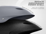 OutdoorMaster Kelvin Ski Helmet - with ASTM Certified Safety, 9 Options - for Men, Women & V1168-ADU-SKI-GR-M