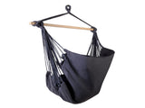 Gardeon Hammock Chair Outdoor Camping Hanging Hammocks Cushion Pillow Grey HM-CHAIR-PILLOW-GREY