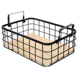Large Wire Storage Basket Wire Basket Iron 1Set V1192-AZ-W-27380