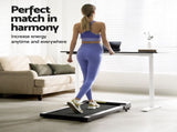 Artiss 400mm Treadmill Electric Walking Pad with 120cm Automatic Standing Desk SDTM-M10-WHWA-120-400PAD