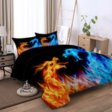 Dragon Arabelle Bloomscape Quilt / Doona / Duvet Cover set V745-AQ041511K3