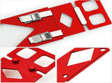Track Saw Square Guide for Guide Rail, 90 Degree Right Angle Guide with Edge Support,Compact V1192-AZ-W-8159