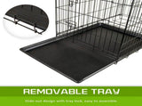 Wire Dog Cage Foldable Crate Kennel 36in with Tray V274-PET-WC36