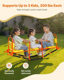 Kids Seesaw 90 kg Capacity Metal Rocking Teeter Totter with Handles V952-WGDZDQQBJS3RPB7KK001V0