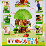 Klorofil Magie Tree House Playset with Figures & Furniture V185-KL700200