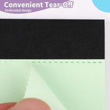 Coloured notepads, set of 3 writing pads 29.5 x 21.4 cm, with micro-perforation and sturdy back, V1188-ZXY-131-200
